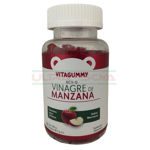 GOMITAS VINAGRE DE MANZANA C/90